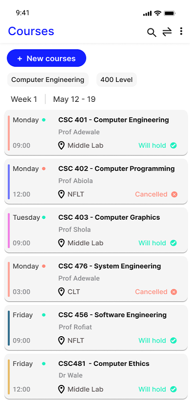 School Management App